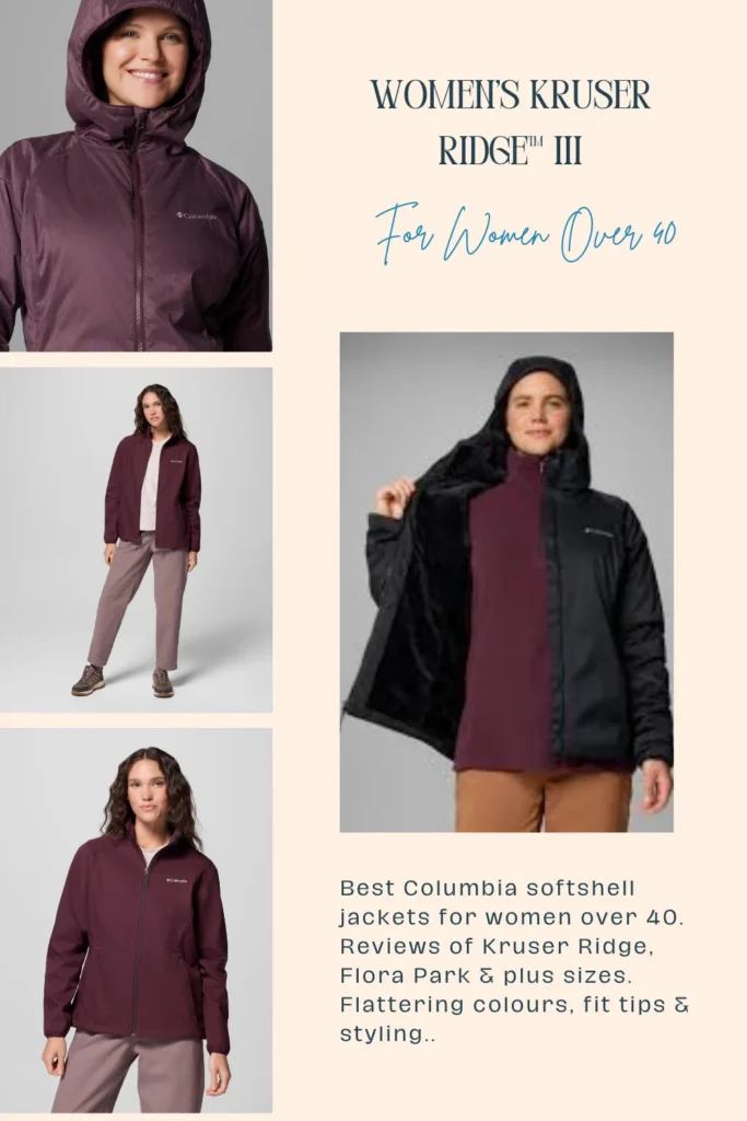 Women's Kruser Ridge™ III: Best All-Around Columbia Softshell Over 40