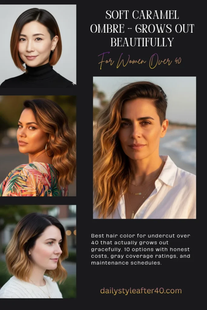 Soft Caramel Ombre - Grows Out Beautifully