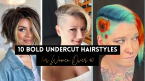 10 Bold Undercut Hairstyles for Women Over 40