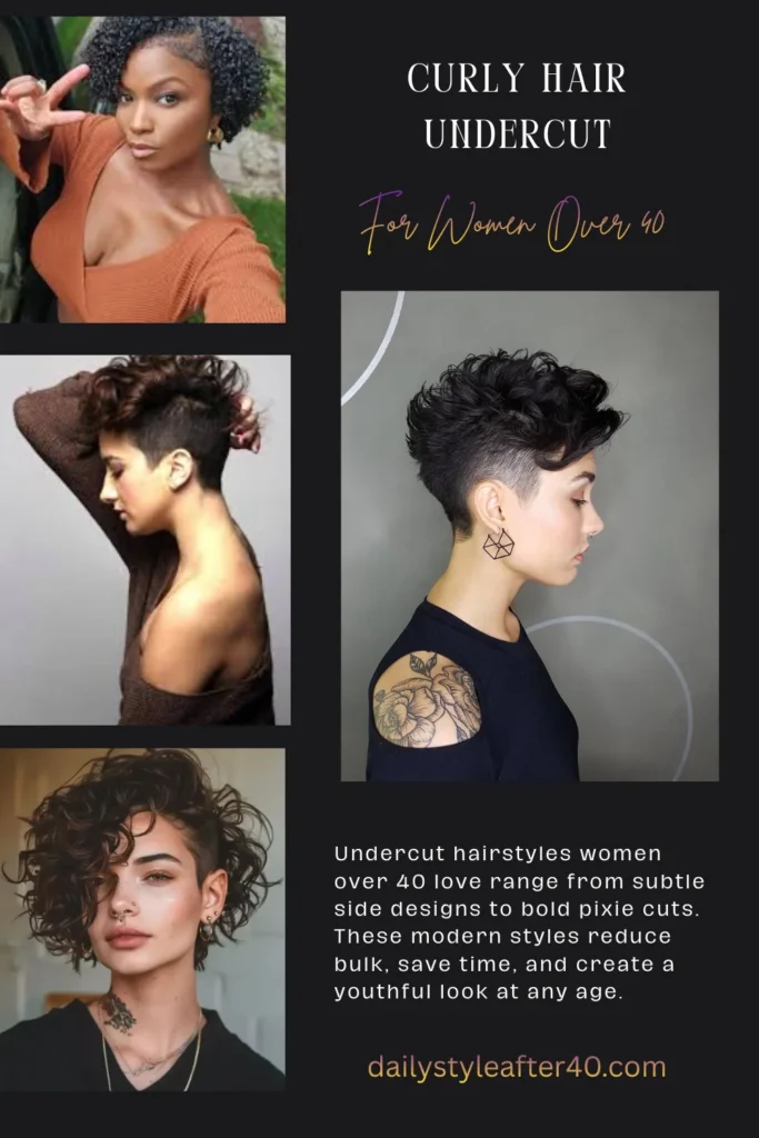 Curly Hair Undercut
