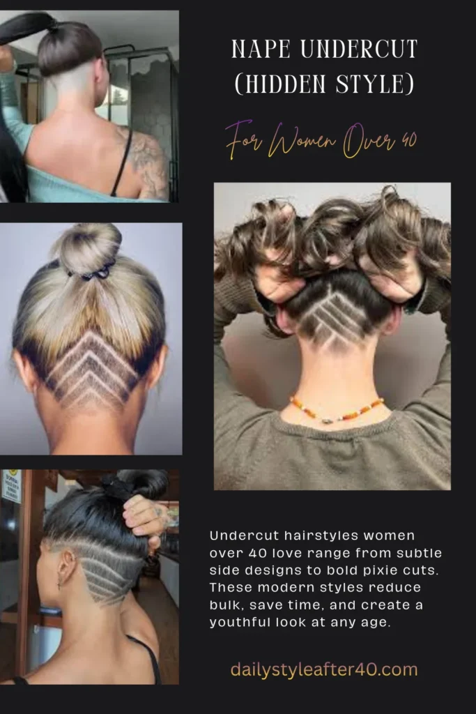 Nape Undercut (Hidden Style)