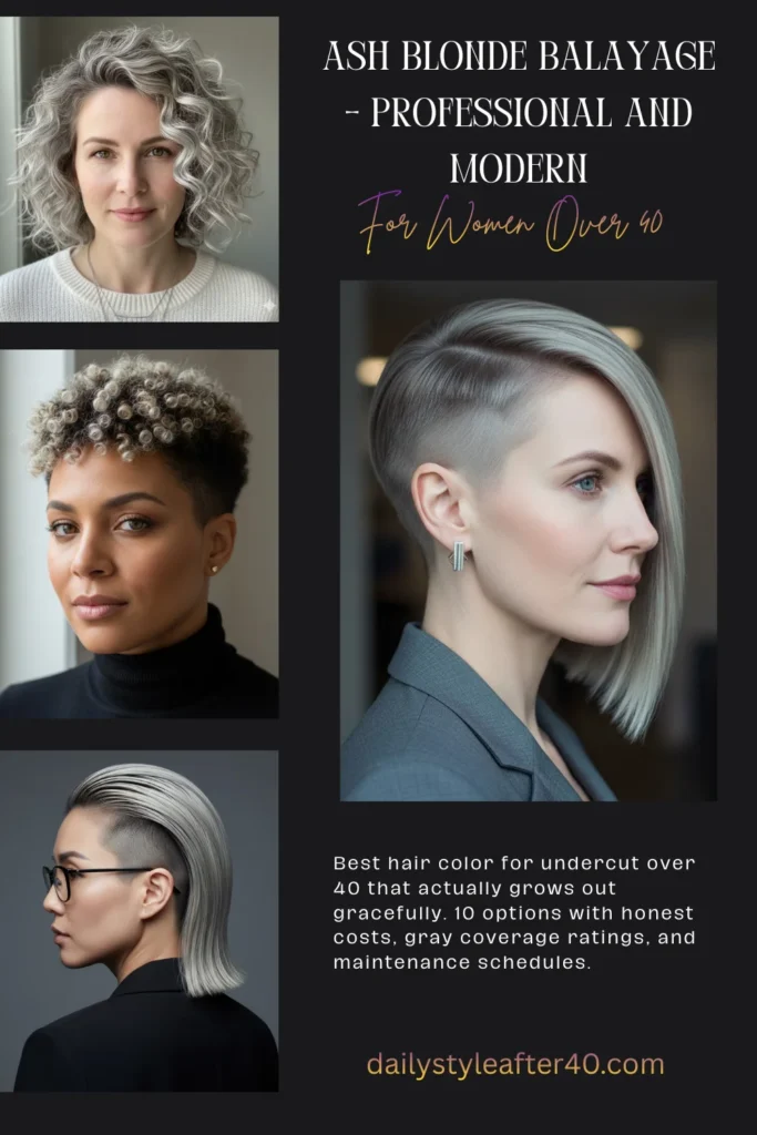 Ash Blonde Balayage - Professional and Modern