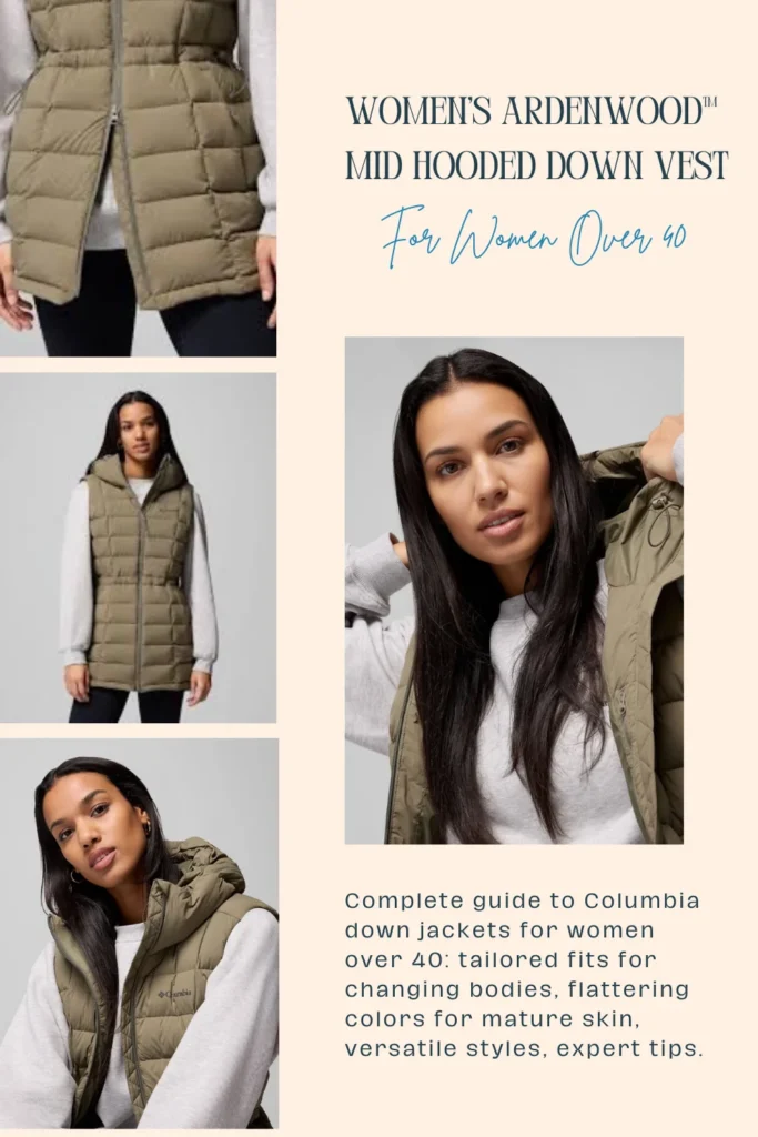  Women's Ardenwood™ Mid Hooded Down Vest