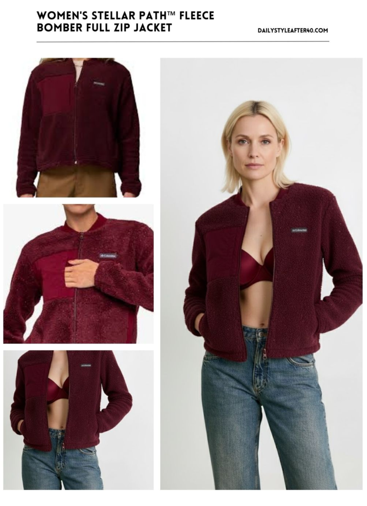 Women's Stellar Path™ Fleece Bomber Full Zip Jacket