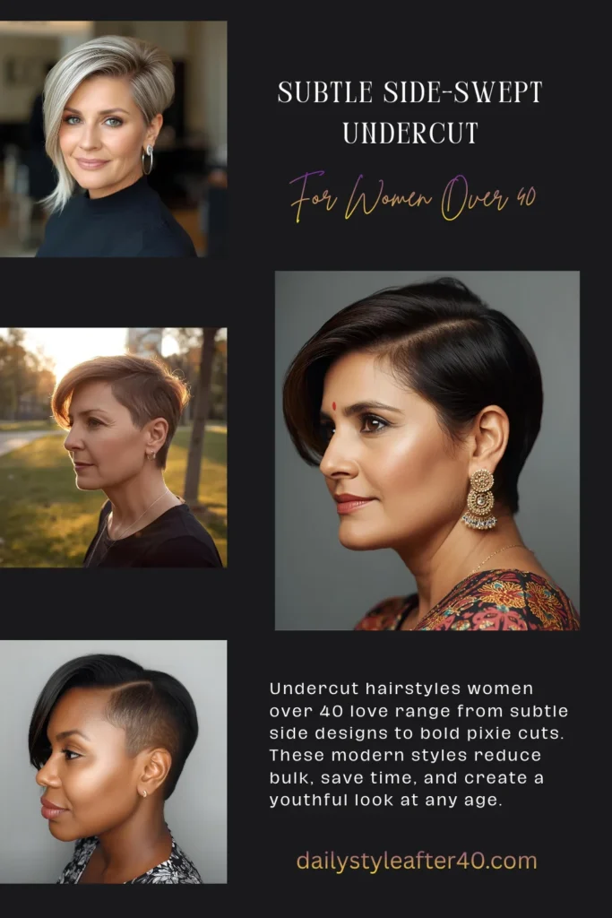 Subtle Side-Swept Undercut