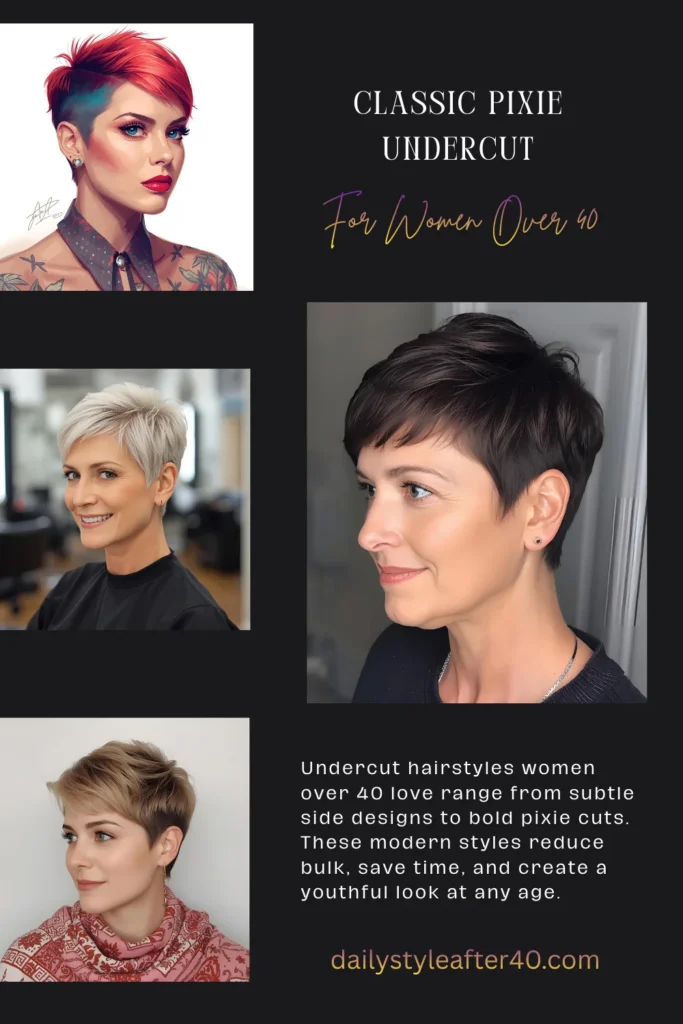 Classic Pixie Undercut