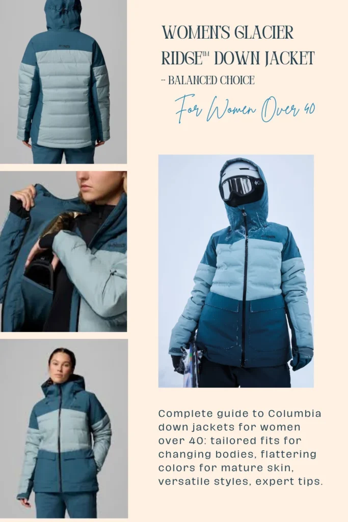 Women's Glacier Ridge™ Down Jacket - Balanced Choice