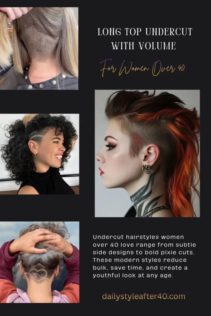 Long Top Undercut with Volume