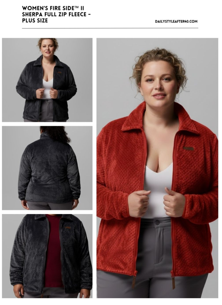 Women's Fire Side™ II Sherpa Full Zip Fleece - Plus Size