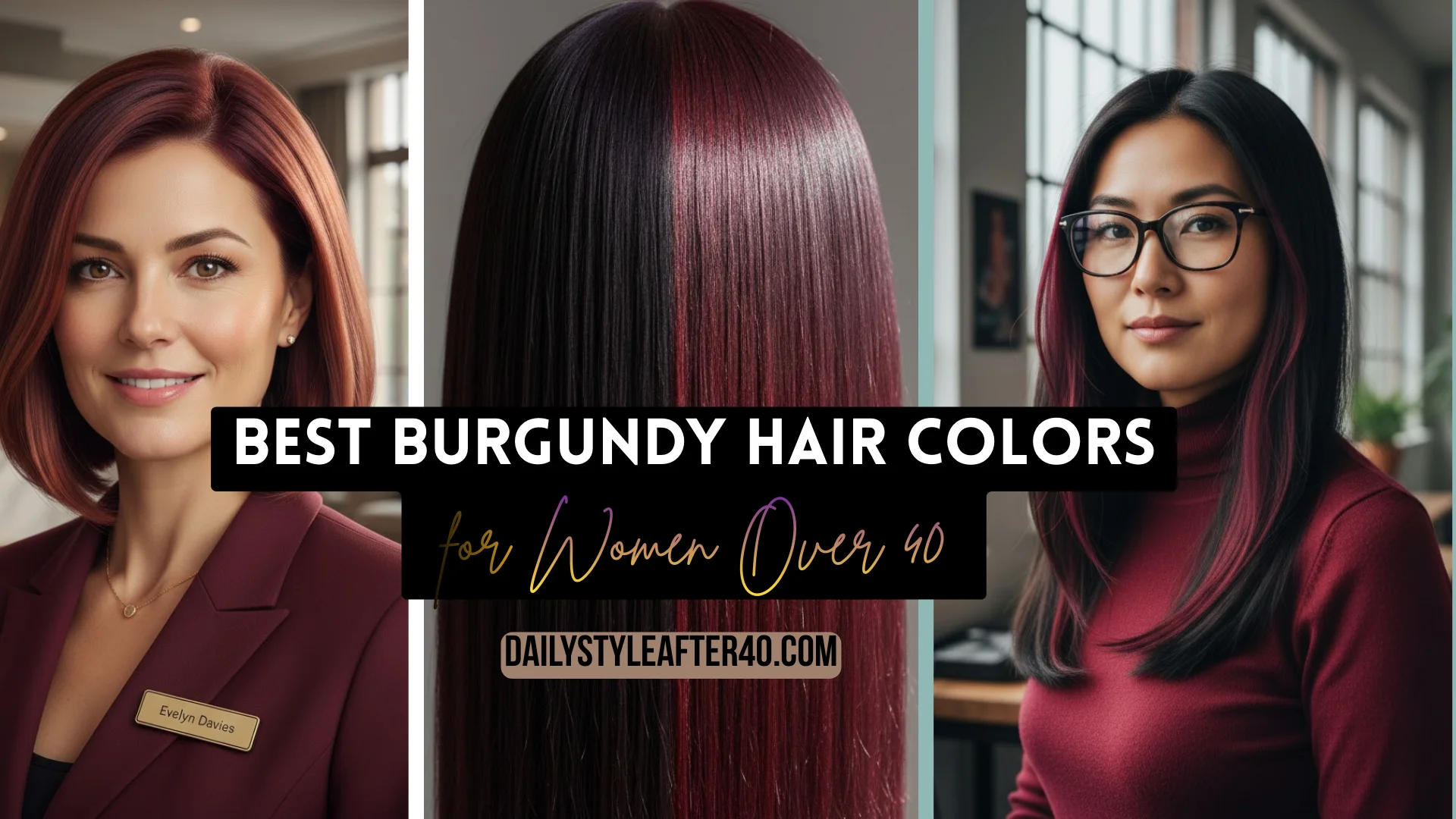 Best Burgundy Hair Colors for Women Over 40: Expert Guide 2026