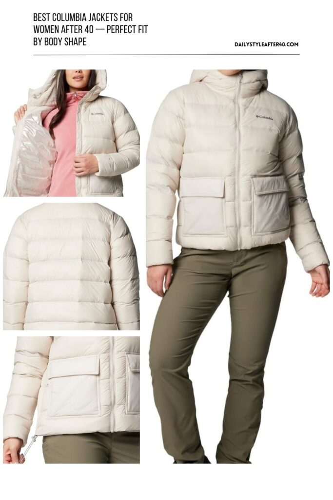 Best Columbia Jackets by Body Type for Women Over 40