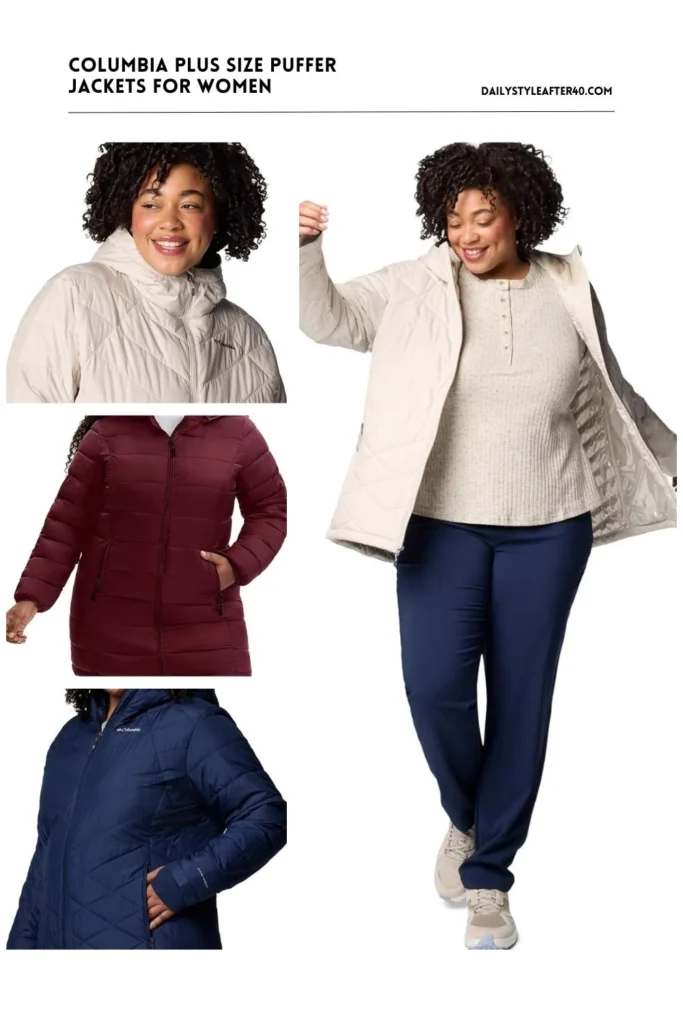 Columbia Plus Size Puffer Jackets for Women