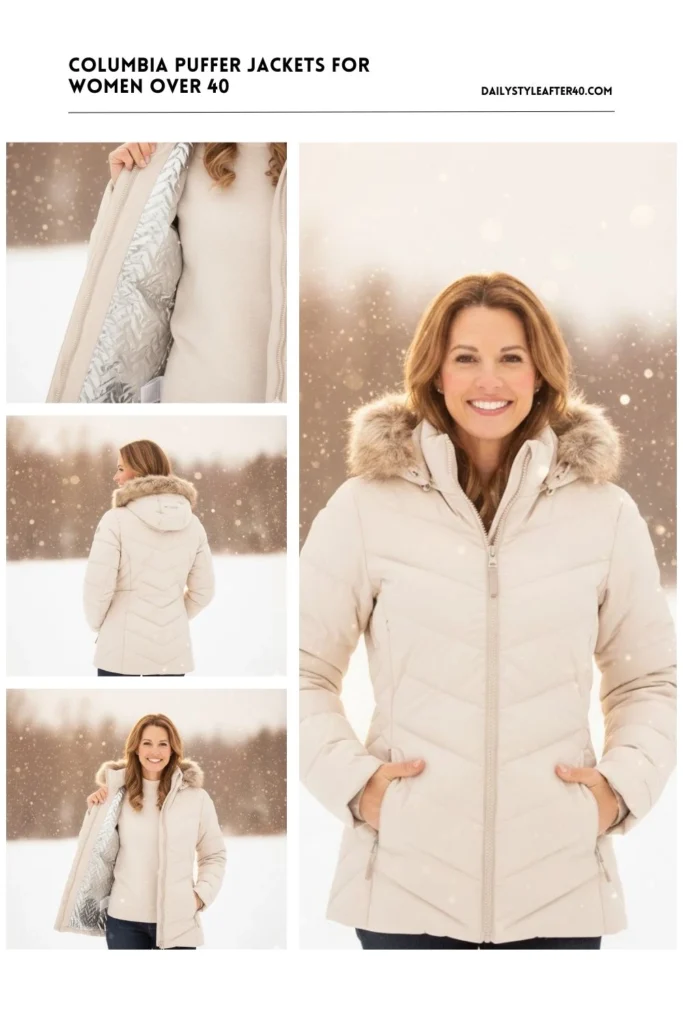 Columbia Puffer Jackets for Women Over 40: Smart Winter Style, Perfect Fit & All-Season Warmth