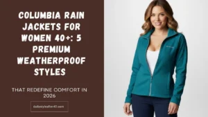Columbia Rain Jackets for Women 40+: 5 Premium Weatherproof Styles