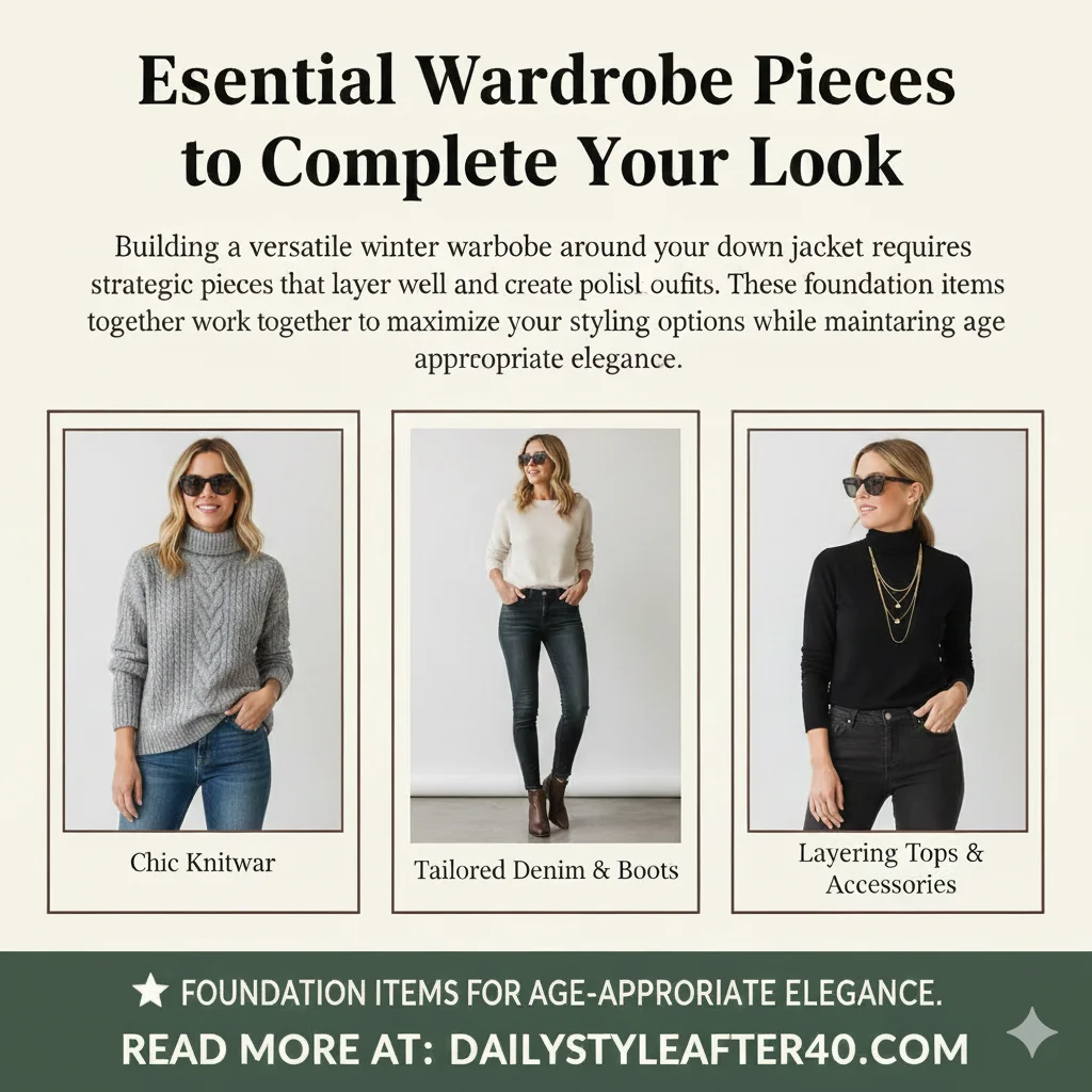 Columbia Down Jacket for Women Over 40: Essential Wardrobe Pieces to Complete Your Look