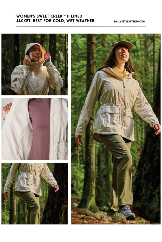 Women’s Sweet Creek™ II Lined Jacket: Best for Cold, Wet Weather