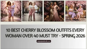 10 Best Cherry Blossom Outfits Every Woman Over 40 Must Try - Spring 2026