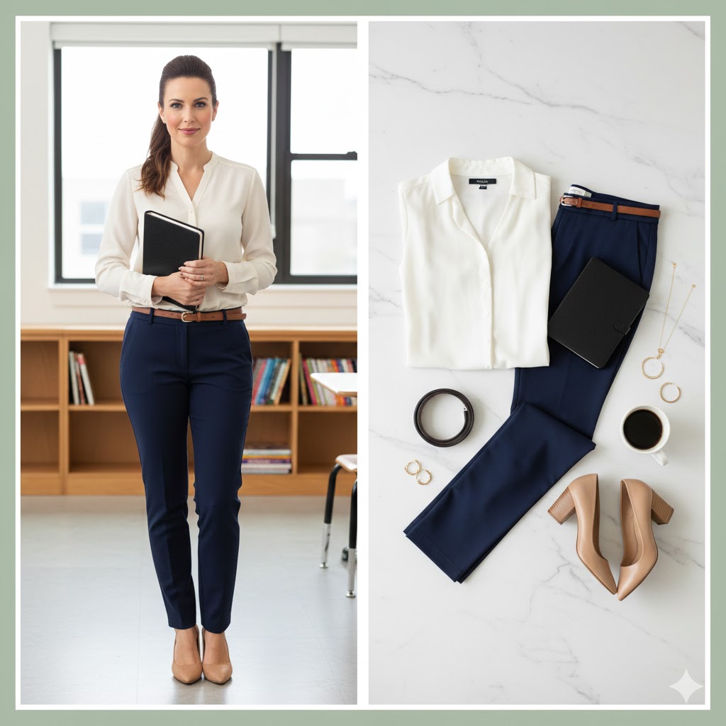 10 Best Teacher Pants for Women Over 40 (Flattering, Comfortable & Stylish)