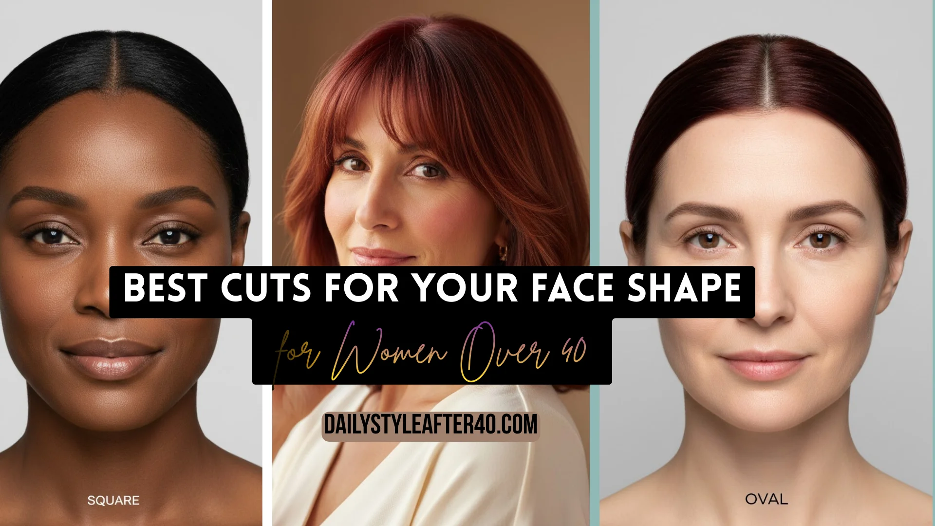Burgundy Hair for Women Over 40: Best Cuts for Your Face Shape