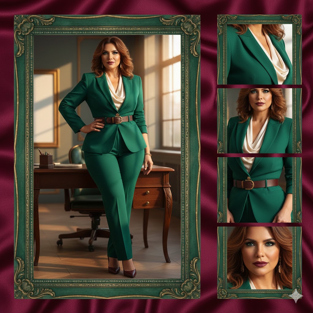 Hourglass Figure: Teacher Outfits for Women Over 40 That Showcase Curves