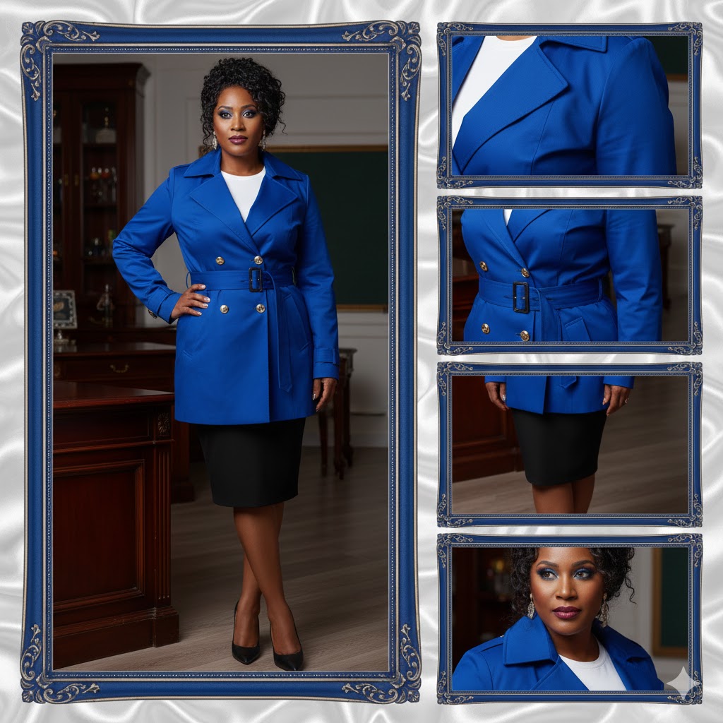 Plus Size: Teacher Outfits for Women Over 40 with Structure and Style