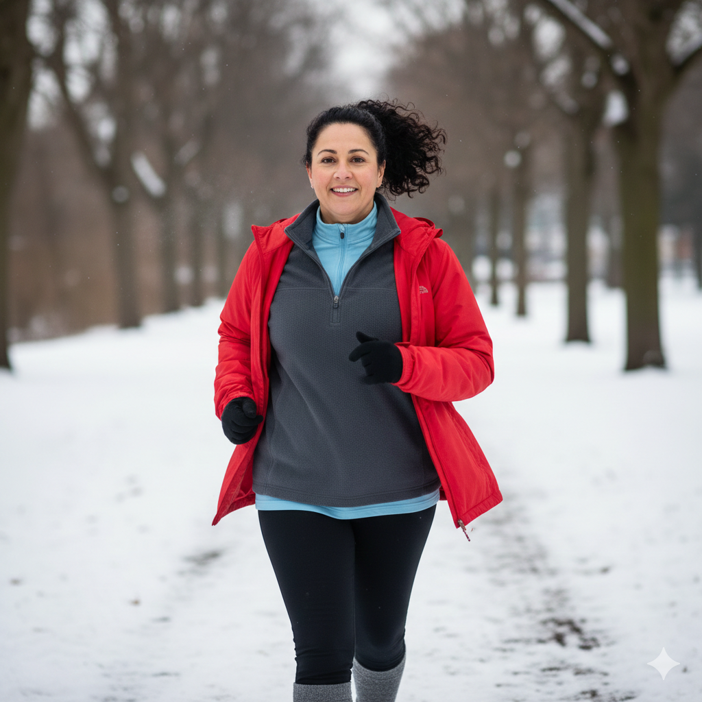 Cozy Winter Running Outfits for Women Over 40:The Budget-Smart Starter