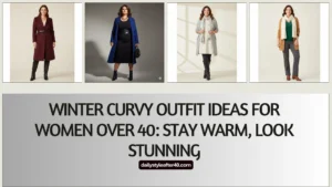 Winter Curvy Outfit Ideas for Women Over 40: Stay Warm, Look Stunning