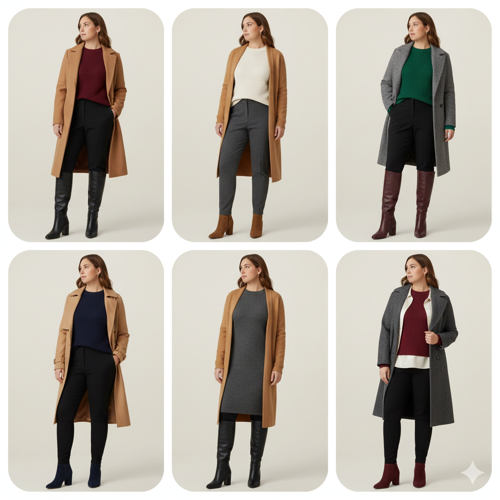 Winter Footwear That Completes Curvy Outfits Over 40