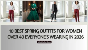 10 Best Spring Outfits for Women Over 40 Everyone's Wearing in 2026