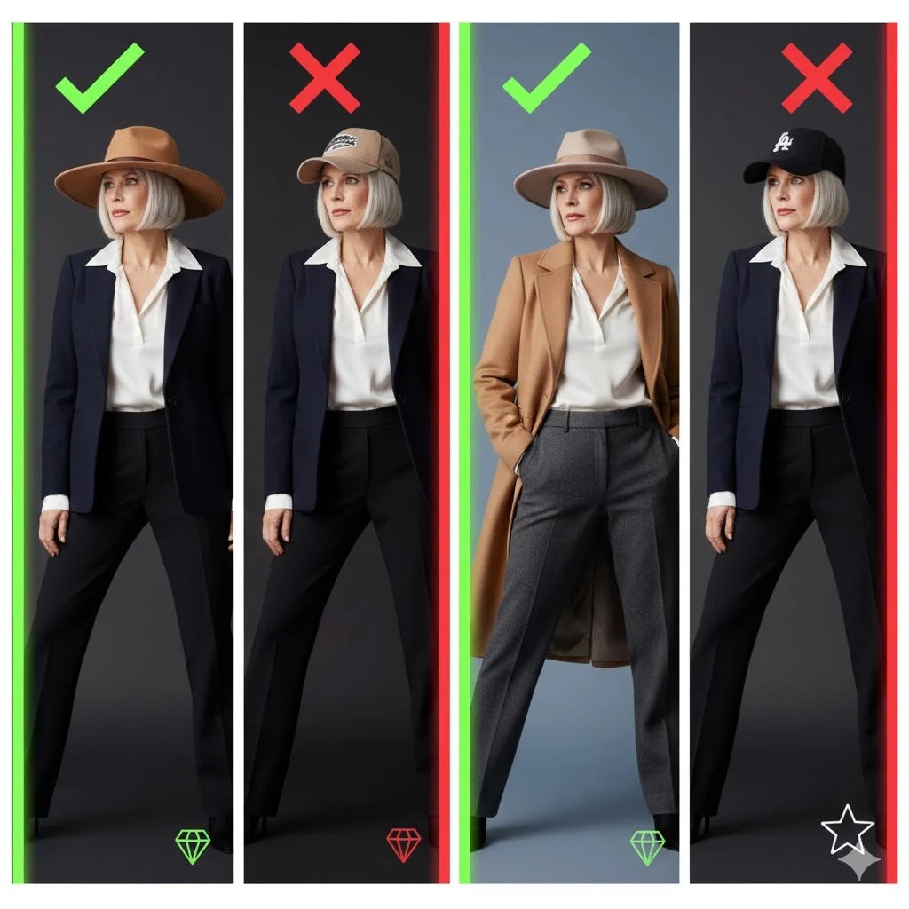 Baseball Caps With Dressy Outfits