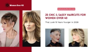 25 Chic & Sassy Haircuts for Women Over 40 That Look 10 Years Younger in 2026
