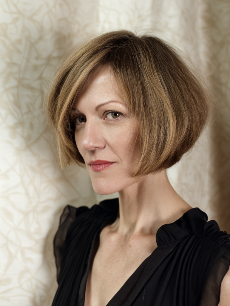 Classic French Bob With Texture