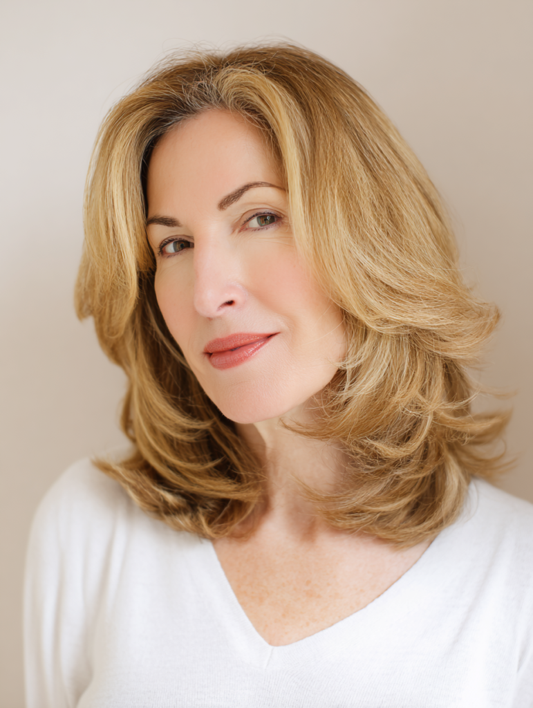 Medium Wavy Cut with Soft Volume