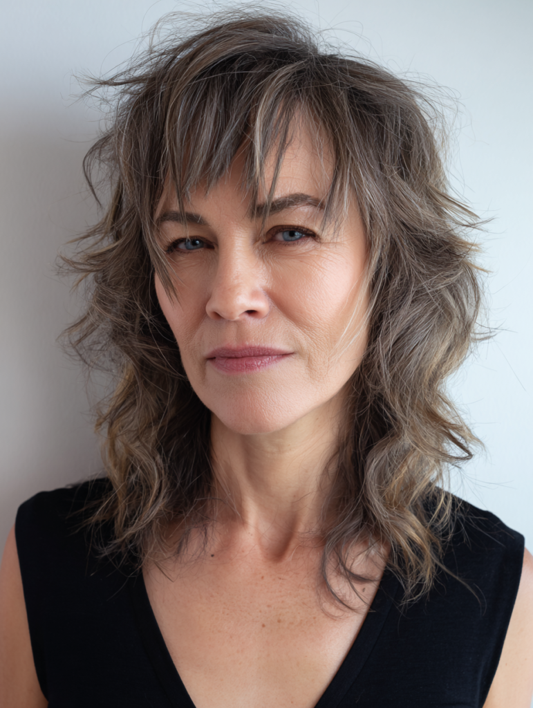 Tousled Wavy Layers