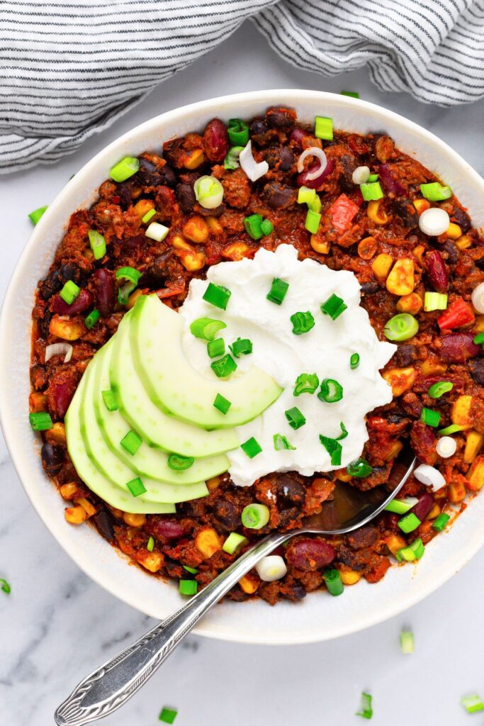  Slow Cooker Protein Chili