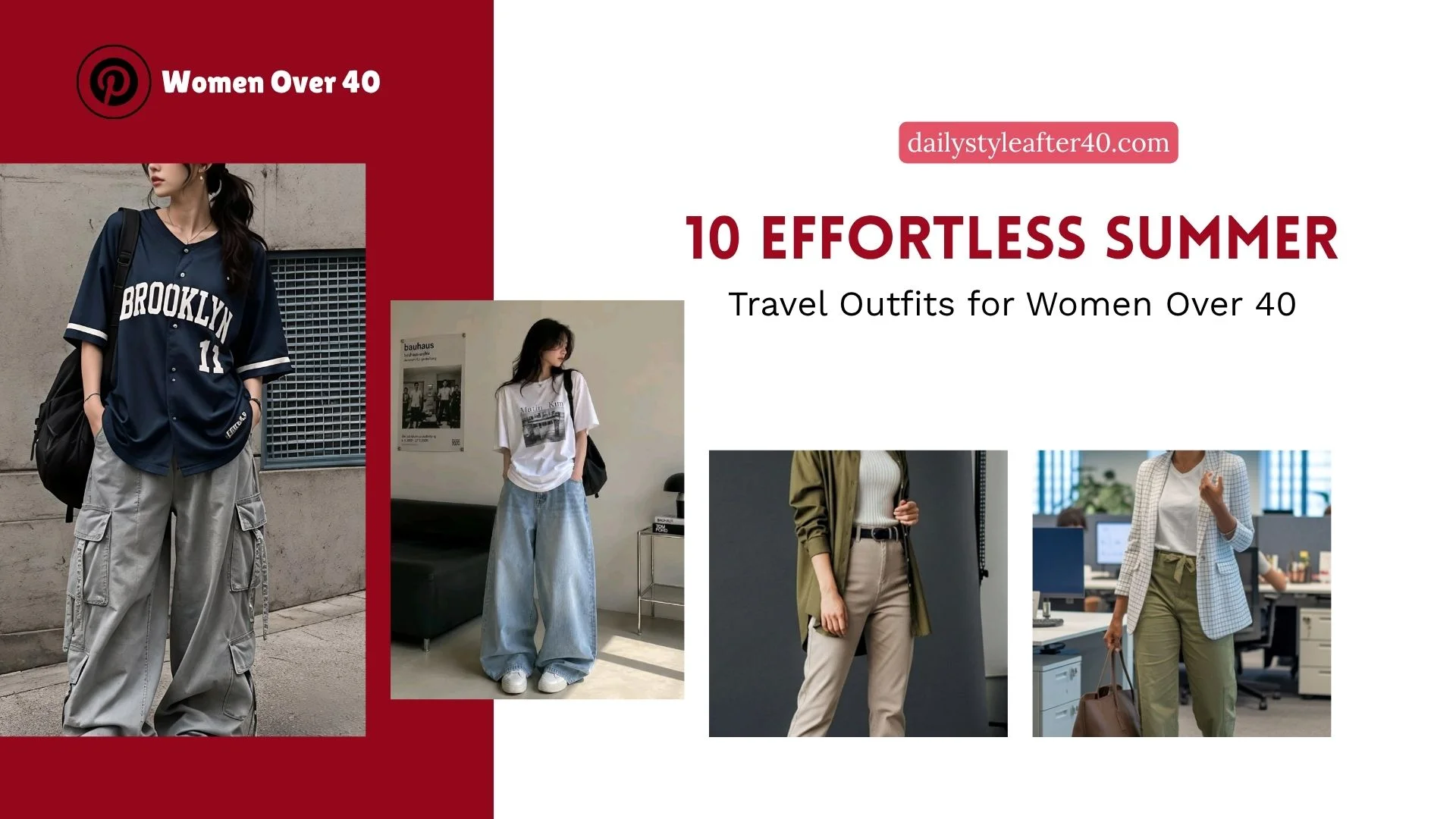 Travel Outfits for Women Over 40
