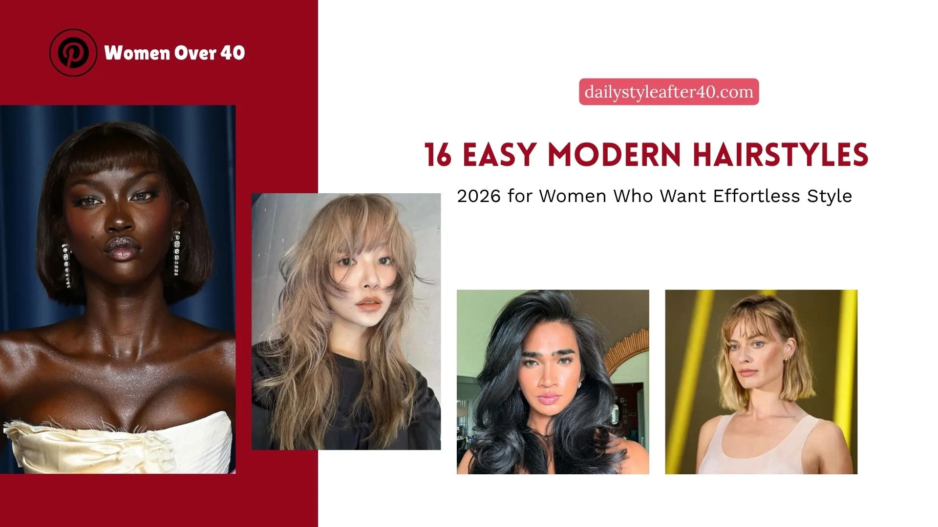 16 Easy Modern Hairstyles 2026 for Women Who Want Effortless Style